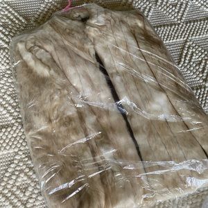 Vintage Rabbit Fur Jacket in M